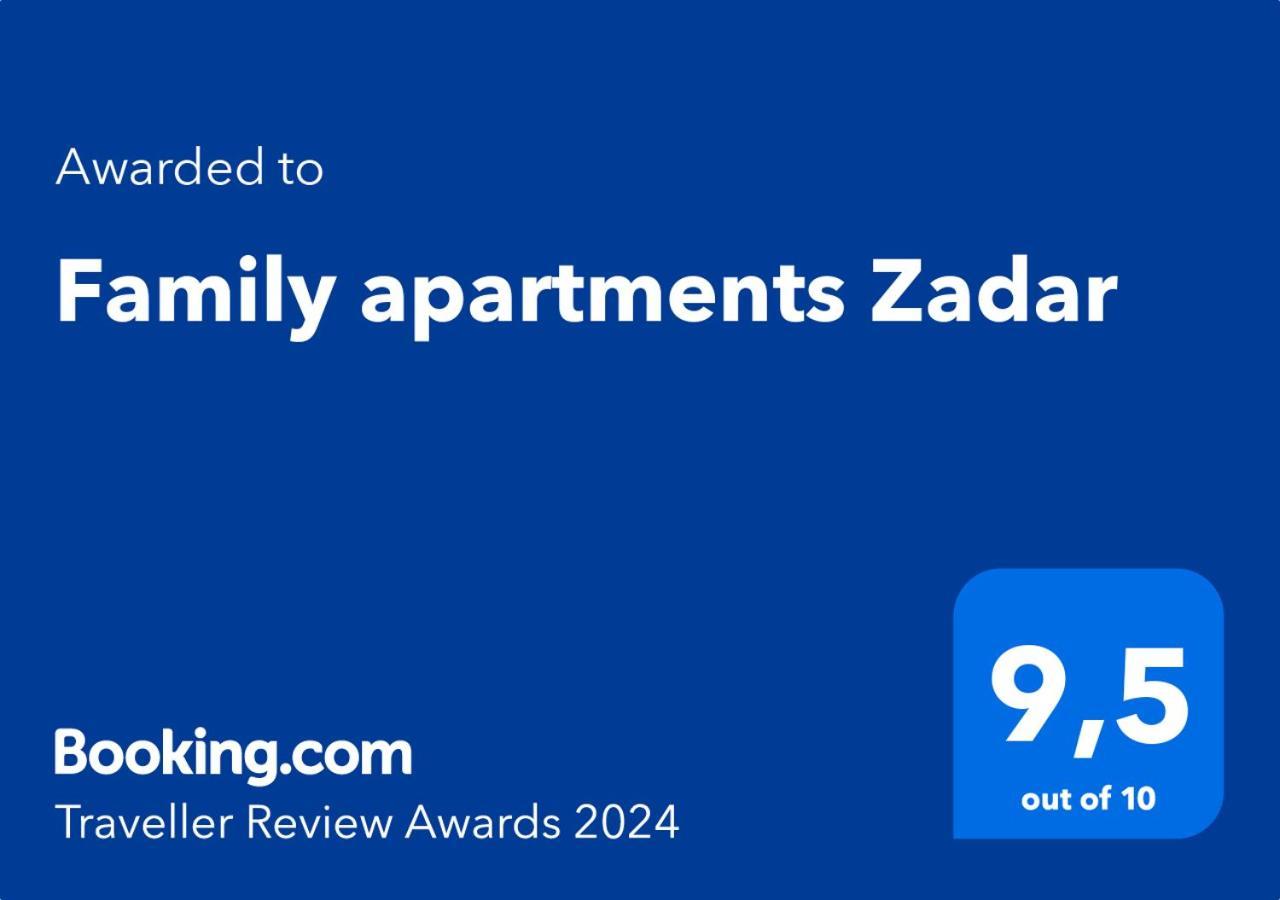 Family Apartments Zadar - Ryanair Exclusive Ngoại thất bức ảnh